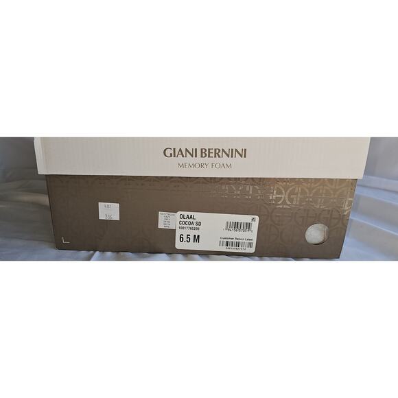 Giani Bernini Women's Olaa Memory Foam Block Heel Dress Booties - Cocoa - Picture 6 of 6